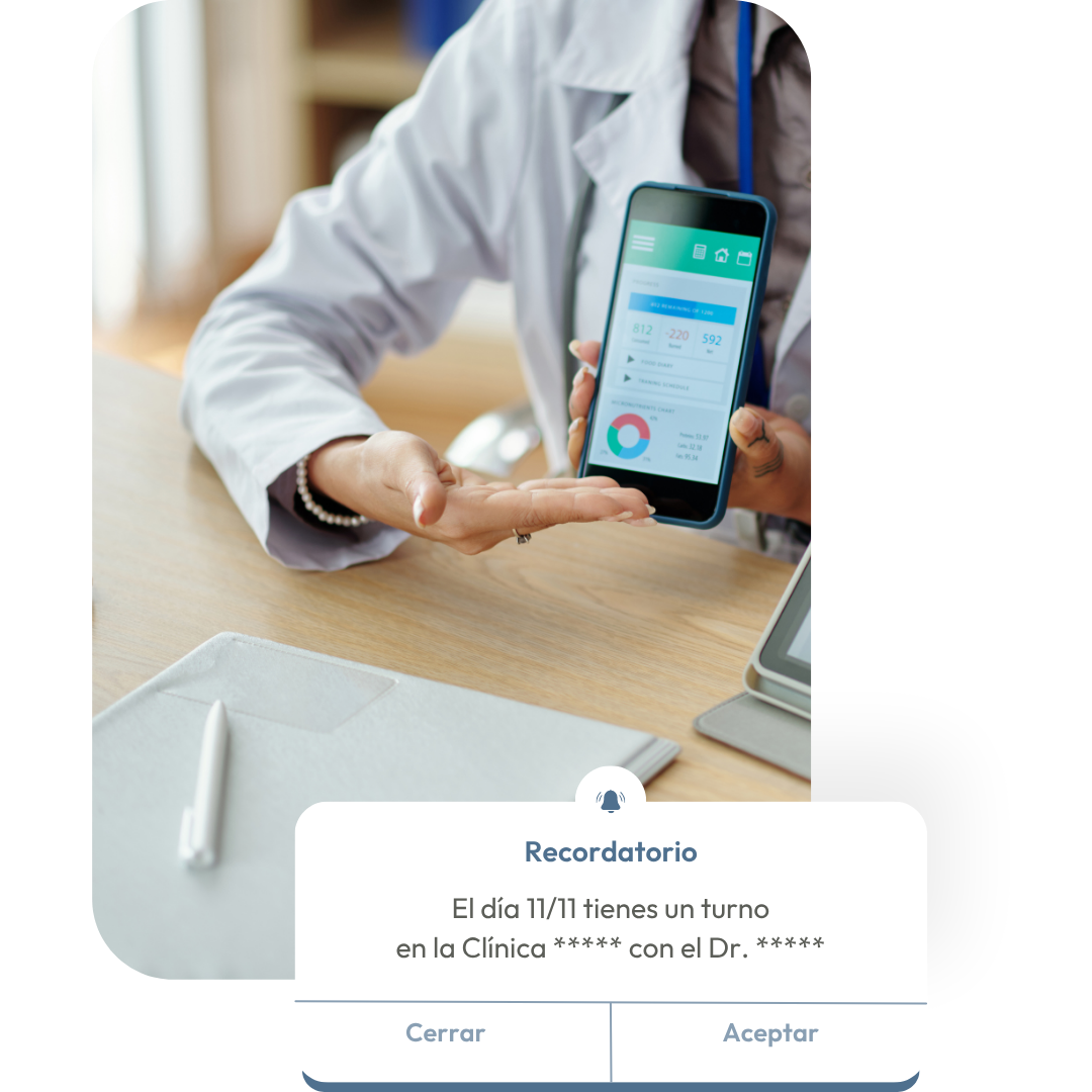 Recordatorio de turnos para pacientes